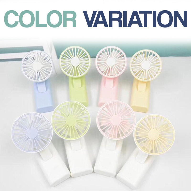 idrop USB Mini Smartphone Tablet Clip Holding Rechargeable Fan