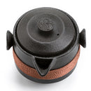 idrop Oriental Ceramic Mini Pottery Tea Pot & Cups Set