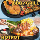 idrop [ 2 IN 1 ] Electric Barbecue Cooking BBQ Grill & Hotpot Shabu-Shabu
