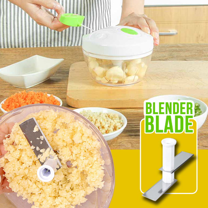 idrop Multifunctional Hand Manual Pull Blender Speed Chopper