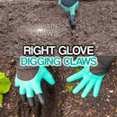 idrop Garden Gloves with Digging Claws - Comfortable Quick Easy to Dig and Plant