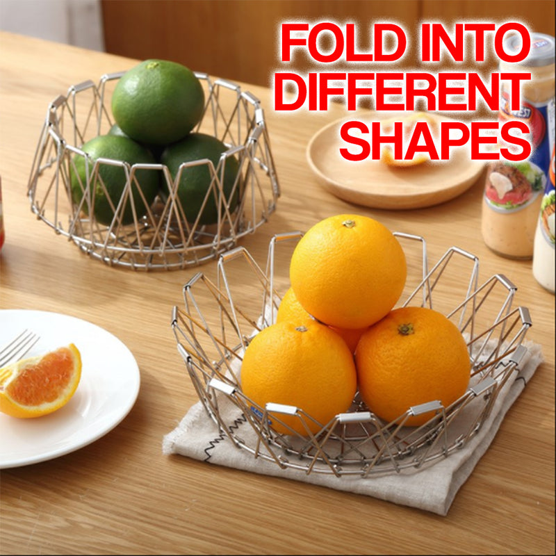 idrop Flexible Changeable Foldable Fruit Basket Mesh Decor [ Big / Small ]