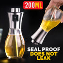 idrop 200ML Kitchen Seasoning Spray Glass Oil Bottle