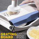 idrop [ 5 IN 1 ] Kitchen Hand Manual Vegetable Cutting Slicing Peeler Grater Slicer/ Alat Pemotong Penghiris Sayur / 五合一切菜器