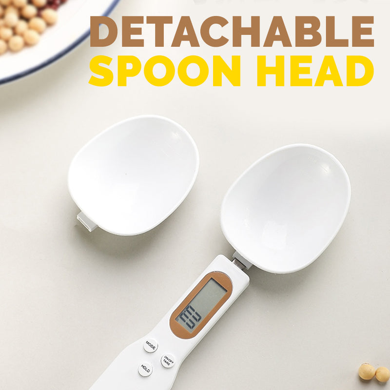 idrop Kitchen Measuring Digital Spoon Scale Detachable Spoon Head
