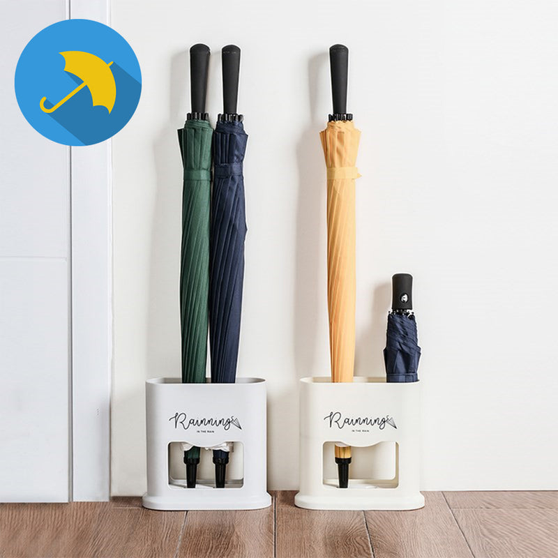 idrop RAINNING IN THE RAIN - Umbrella Compact Storage Rack Stand Compartment