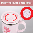 idrop 350ML Thermos Stainless Steel Cup Cartoon Illustration
