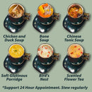 idrop [ 500ml ] Multifunctional Retro Ceramic Health Pot Warmer Cooker / Cawan Masak Minum Seramik / 触摸0.5L养生杯 (360W)