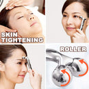 idrop 3D Roller Face & Body Massager with Solar Micro Current / Alat Urut Muka dan Badan dengan Tenaga Solar / 带太阳能微电流的 3D 滚轮面部和身体按摩器