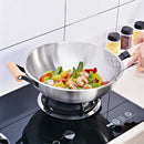 idrop 34CM - GD TRENDY Kitchen Cooking Wok Frying Pan