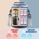 idrop [ 7 Liter ] Round Luncbox Portable Carry Bag / Beg Mudah Alih Bekas Makanan / 大号7L圆型饭盒套