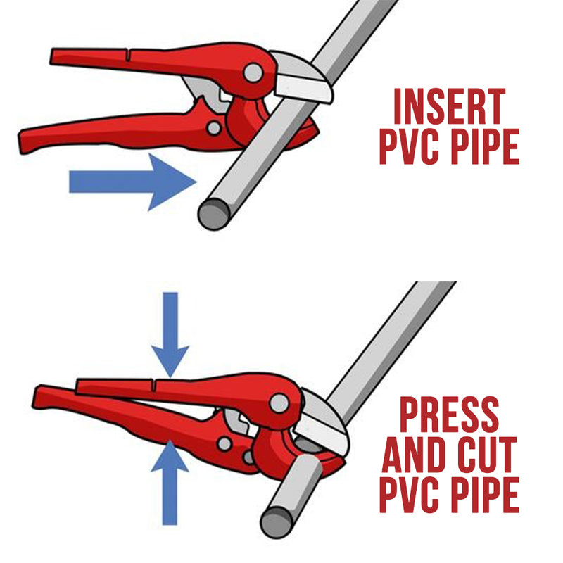 idrop PVC Vinyl Pipe Cutter Scissor [ 6mm~36mm ]