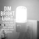 idrop LED Night Light Bedroom Plug Wall Light