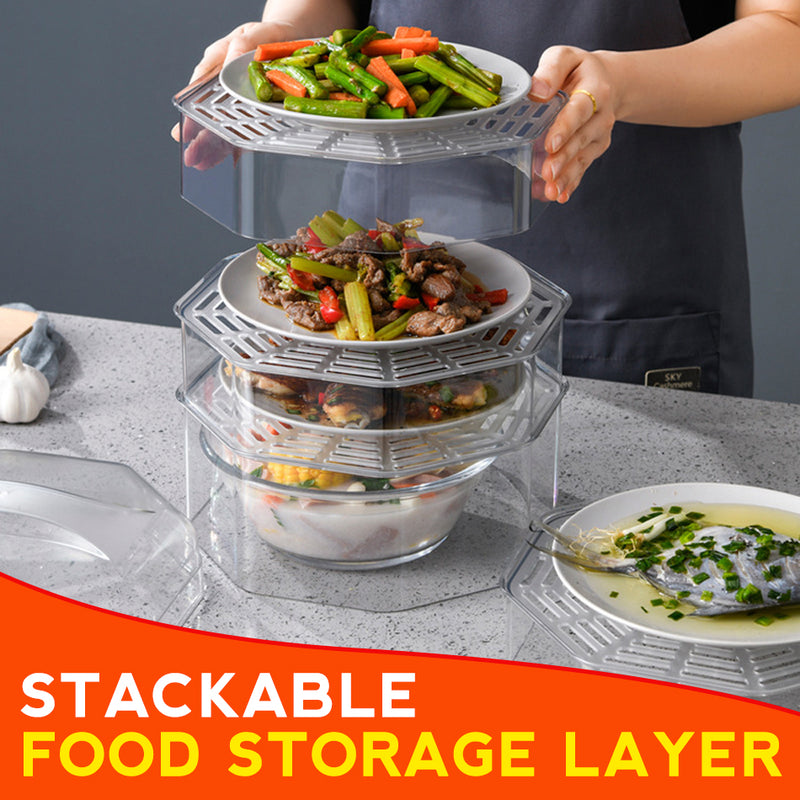 idrop Multilayer Kitchen Insulation Heat Preserving Food Storage Tower