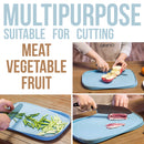 idrop Double Sided Multipurpose Angled Cutting Chopping Board