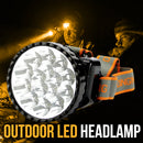 idrop Adjustable Rechargeable Camping LED Headlamp - Outdoor Portable Head Mounted Flashlight DN815