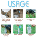 idrop Clip Poop Bag - Disposable Dog Pooping Bag & Clip [ 20pcs Bag ]
