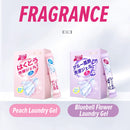 idrop [ 30PCS 6ml ] Multieffect Cleaning Laundry Gel / Jel Pencuci Baju / 多效洗衣啫喱 6ML*30袋(乌龙白桃/蓝风铃)