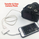 idrop 3.5mm Headphone & Jack Camera Adapter with Charging Port Compatible with Apple Device