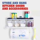 idrop SEASONING STORAGE - Kitchen Wall Mount Rack Shelf