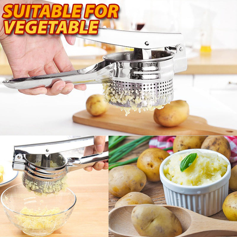 idrop Handheld Stainless Steel Fruit & Vegetable press Juicer / Pemerah Air Jus Buah & Sayur / 盒装手动榨汁器