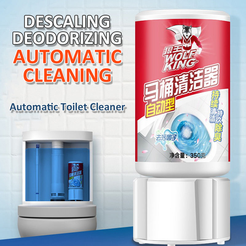 idrop [ 350ml ] Automatic Toilet Cleaner Deodorization Decontamination / Pencuci Jamban Tandas / 350G自动型马桶清洁器(狼王 WOLF KING)