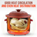 idrop Multifunctional Casserole Ceramic Stew Pot Cooker [ 1.5L / 2.5L/  3.5L / 6L ] / Periuk Seramik Kaserol Pelbagai fungsi / 多功能砂锅陶瓷炖锅 [ 1.5L / 2.5L/ 3.5L / 6L ]