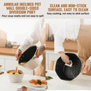 idrop [ 26CM ] Nonstick Octagonal Thickened Stew Soup Double Eared Pot / Periuk Kuali Tidak Lekat / 26CM多用八角锅(胜达利