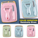 idrop 3PCS Fruit Knife Cutting Board & Slicer Peeler Kitchen Set