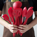 idrop 230°C Heat Resistant Kitchen Food Grade Cooking Silicone Utensils Cookware Kitchenware Set