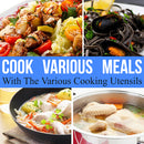 idrop 7pcs Kitchen Tool Stand + Kitchenware Utensils