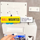 idrop Wall Mounted Toothbrush Toiletries Storage Rack Shelf with Anti Bacteria Virus UV Disinfectant Sterilization Light