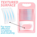 idrop Plastic Laundry fabric Wash Board / Papan Plastik Basuh Baju / 塑料懒人搓衣板