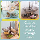 idrop Stackable Multilayer Snack Fruit Food Tray [ 1pc ]