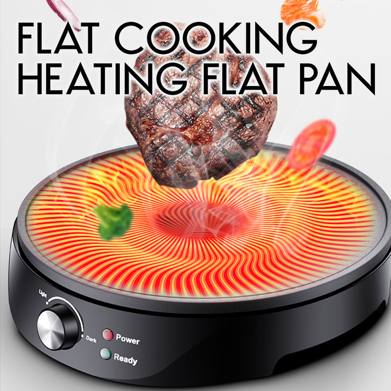 idrop 30CM Electric Pancake Omelette Cooking Flat Pan [ 1200W ]
