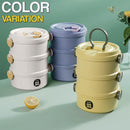 idrop [ 3 LAYER ] 2.4L Portable Lunchbox with SUS304 Stainless Steel Inner / Bekas Bekal Makanan 3 Lapis Mudah Alih / 手提三层不锈钢304饭盒2.4L