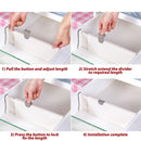 idrop Drawer Storage Expandable Extendable Partition Divider / Pembahagi Laci / 抽屉收纳分隔板  [ 28CM~44CM ]