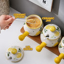 idrop [ 250ml ] Seasoning & Spices Ceramic Jar / Balang Seramik Perasa & Rempah / 陶瓷罐 水果带把陶瓷彩罐(混色)