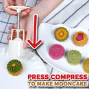 idrop Hand Press Moon Cake Mold [ 6pcs Cartoon Design ]