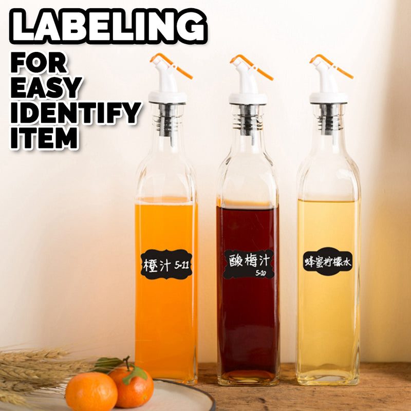 idrop Name Label Identification Sticker Sign ( 1 SET / 6PCS )