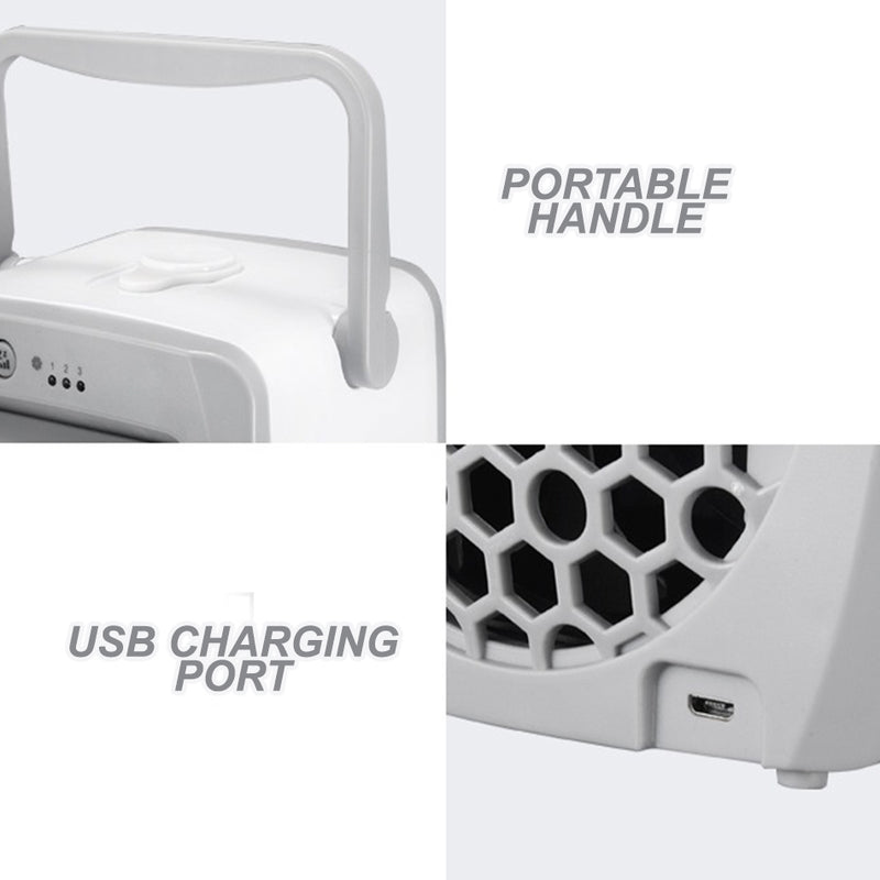 idrop [ 3 SPEED ] Portable Personal Mini Air Cooler / Kotak Kecil Penghawa Dingin / 迷你手柄冷风机