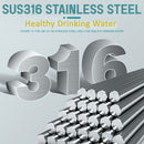 idrop [ 800ml / 1000ml / 1500ml ] Full Stainless Steel SUS316 Full Grade Vacuum Cup / Botol Minuman Keluli Tahan karat 316 Kedap Udara / 全钢316不锈钢保温杯食品级大号保温水壶男士泡茶杯刻字