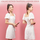idrop Playful Puff Sleeve Cheongsam / Baju Cheongsam Lengan Kembang / 俏皮泡泡袖旗袍