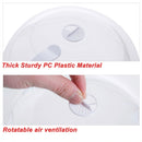 idrop [ 1PC ] Plastic Transparent Splash Proof Microwave Heat Cover / Penutup Makanan Microwave / (1PCS)日常饭菜塑料遮罩(菜罩)(裸装)(微波炉加热罩)