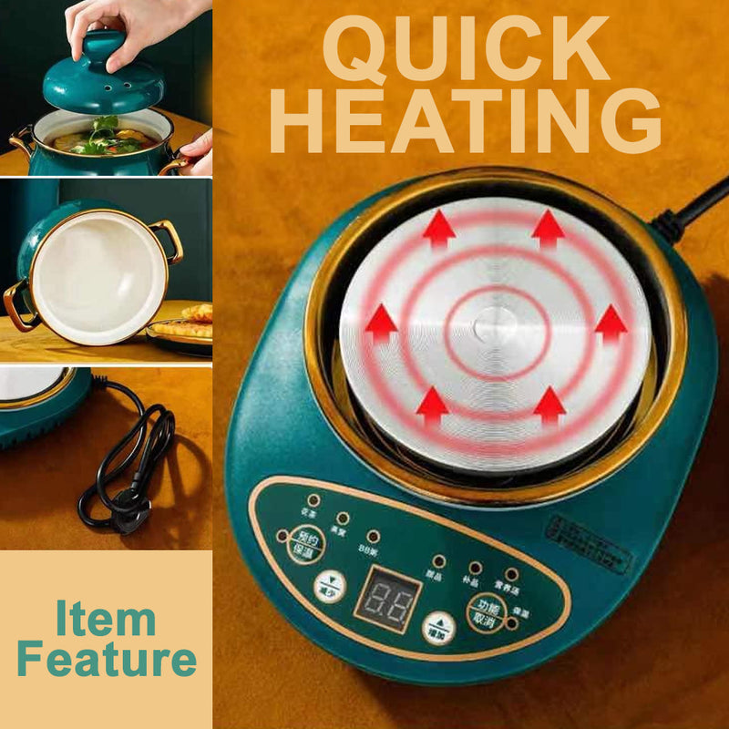 idrop [ 1200ml ] Ceramic Multifunction Electric Health Cut Pot