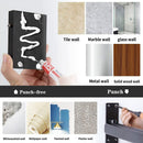 idrop Wall Mounted Foldable Aluminium Laundry Drying Rack / Rak Sidai Baju Boleh Lipat / 太空铝二折黑色双用按装晒衣架