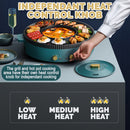 idrop [ 2 IN 1 ] Multifunction Electric Hot Pot  & BBQ Cooking Grill Cooker [ 1700W ]