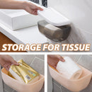 idrop Wall Mounted Tissue Box  / Kotak Tisu Dinding / (强力胶)挂壁多功能塑料纸巾盒