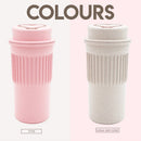 idrop 300ml Plastic Water Bottle Love Handle Folding