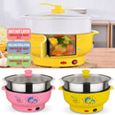 idrop [ 30CM ] 2 layer Nonstick Multifunction Electric Steamer and Cooker Cooking Pot